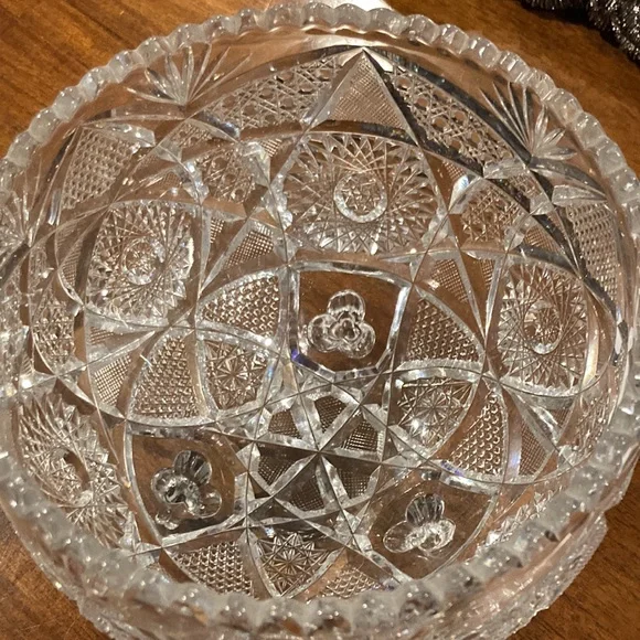 American Brilliant bowl - Picture 2 of 3